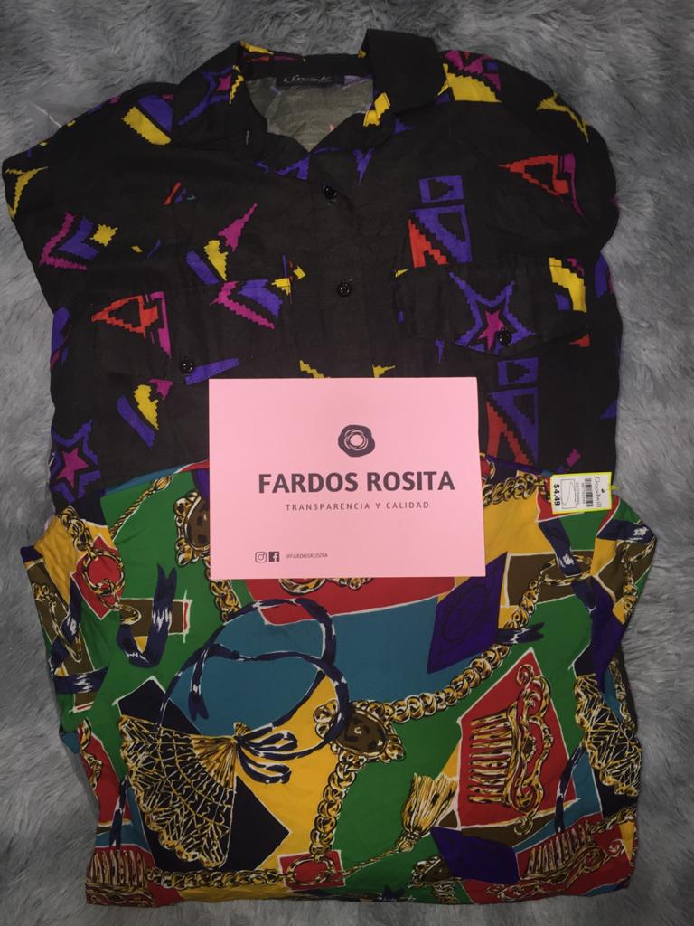 Fardos blusas vintage - Ropa Usada Fardos Rosita