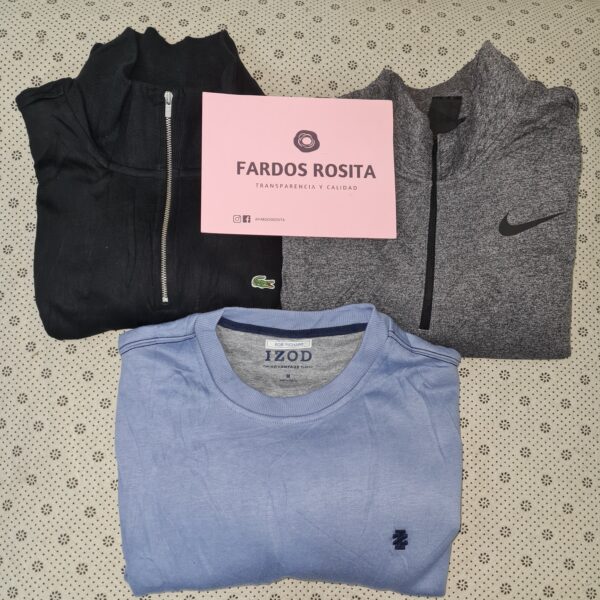 Fardo poleron hombre y mujer sin gorro PREMIUM
