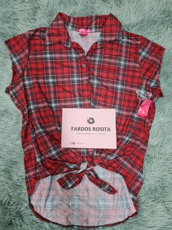 Fardos de poleras manga corta mujer 40 kg TALLA GRANDE PRIMERA - Imagen 4