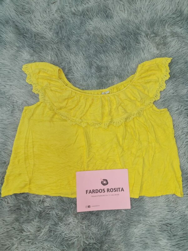 Fardos de poleras manga corta mujer 40 kg TALLA GRANDE PRIMERA - Imagen 5